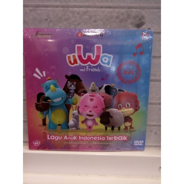 DVD UWA & FRIENDS ( LAGU ANAK2 INDONESIA TERBAIK ) ORIGINAL