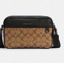 COACH GRAHAM CAMERA BAG SIGNATURE BROWN