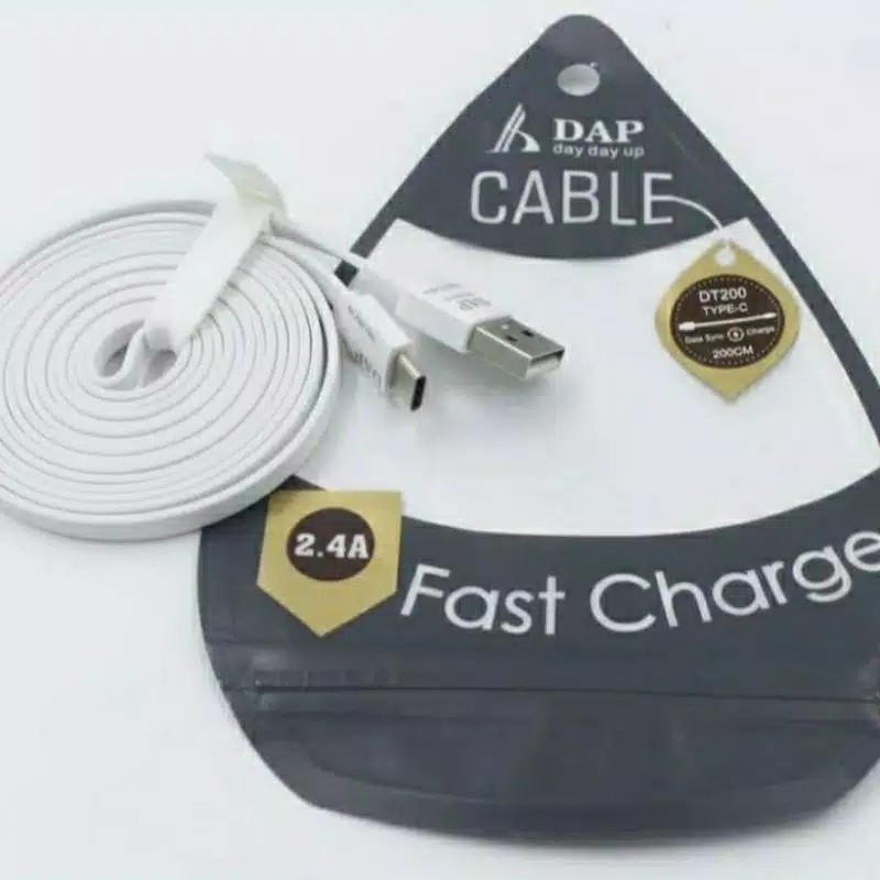 Kabel DAP DT200 For Type-C 200cm Fast Charging