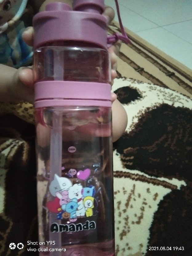 Miso Botol Bt21/merchandise/blackpink/custom Botol Murah/tupperware