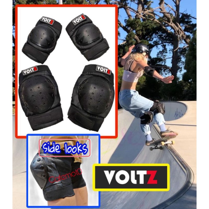 Deker Mini voltz - sikut n lutut pelindung knee elbow protector skate motor gowes sepeda kaki tangan