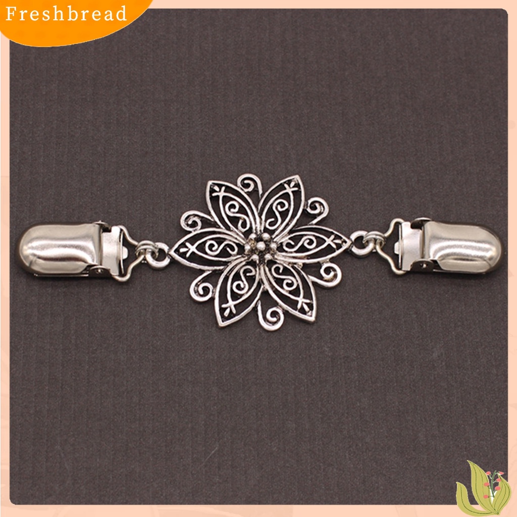 [ TERLARIS]Brooch Flower Pendant Hollow Design Clothes Decor Fashion Brooch Pin for Weeding
