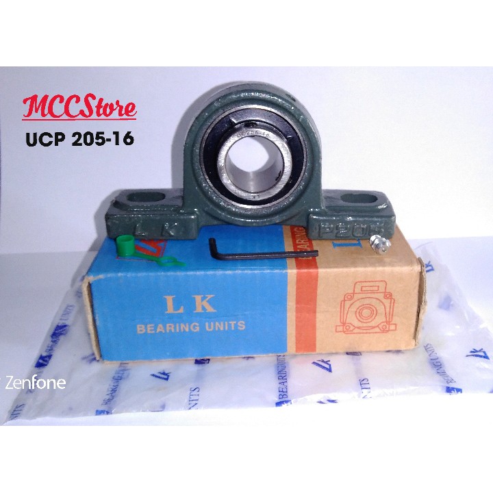 LK Pillow Block Bearing Ucp 205-16 Laher Duduk