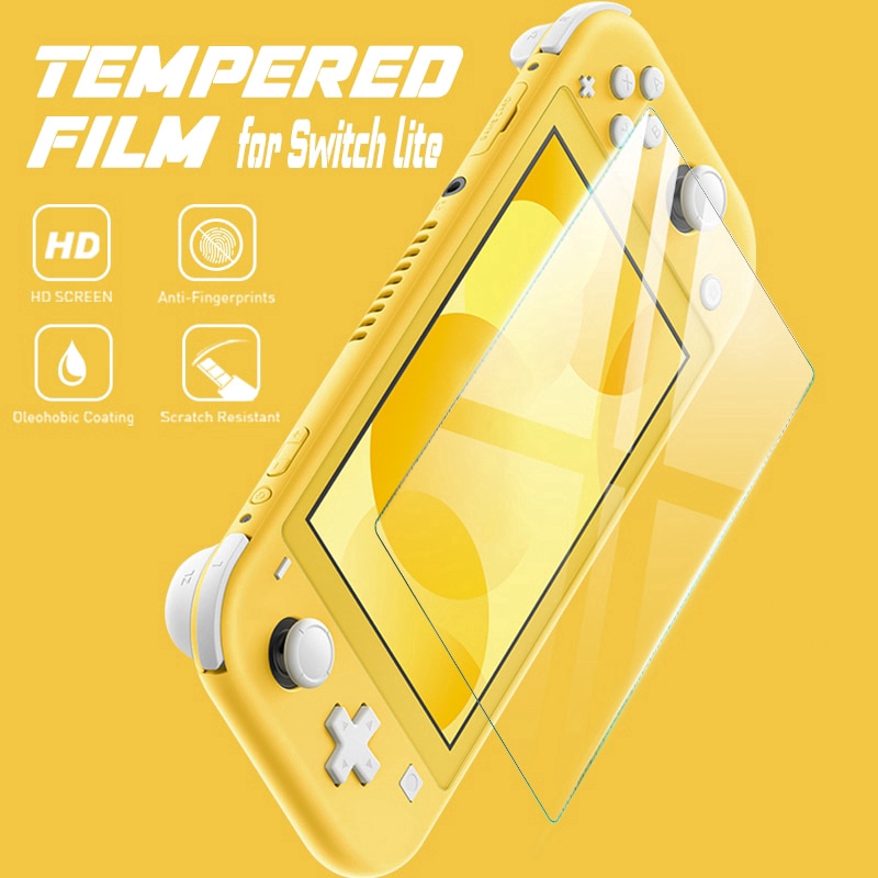 2Pcs Tempered Glass Pelindung Layar untuk Nintendo Switch Lite