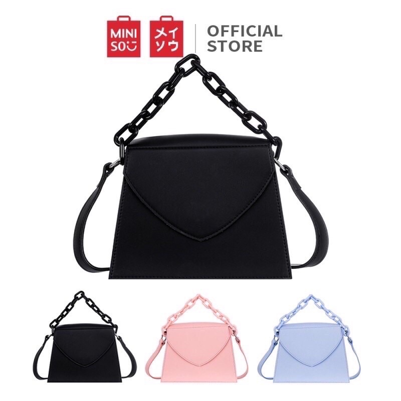 Miniso Tas Selempang Rantai Tas Pesta Sling Bag Chain