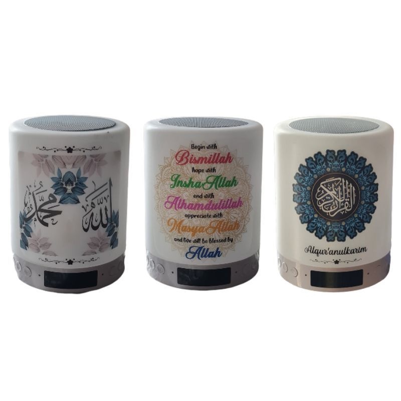 MEMORI 16 GB Speaker Alqur'an 30 Juz + Lampu Hias dan Lampu Tidur + Bluetooth