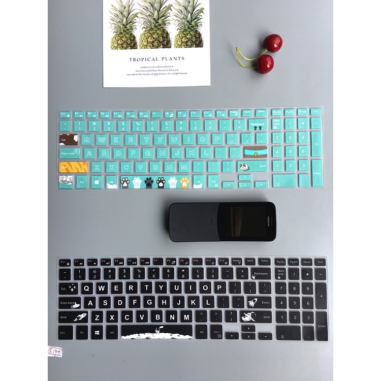 15.6-inch Notebook Dell Lingyue Travel Box 5577 Keyboard Film G5 Protective Film G33579 Silicone Non Luminous Inspiron15-3542 Inspiron15 3000 Series 5000 Series 5545 Vostro 15-3549r