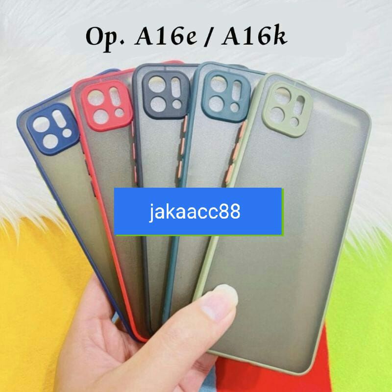 SOFTCASE SLICON AERO HP OPPO A16K/A16E CASE HP OPPO A16