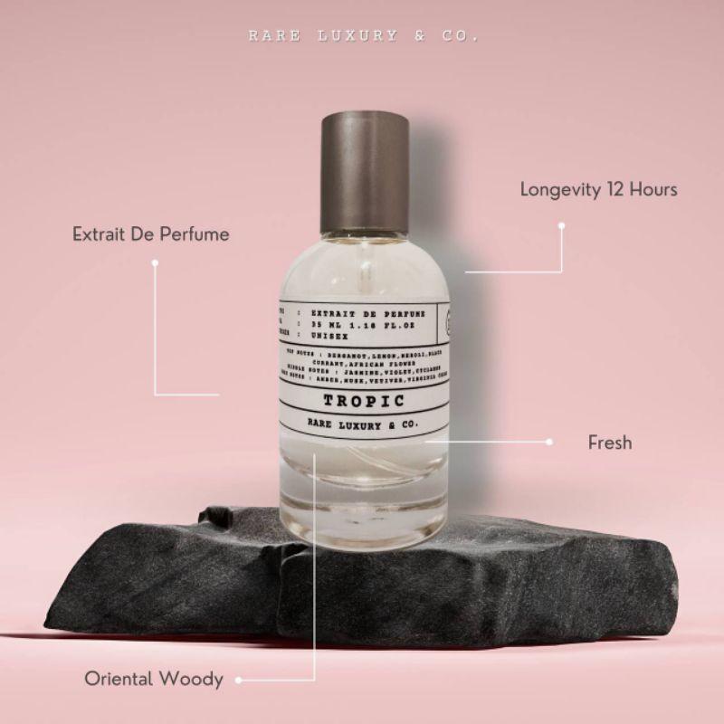 TROPIC 35 ml ORIENTAL WOODY RARE PARFUM Luxury&co