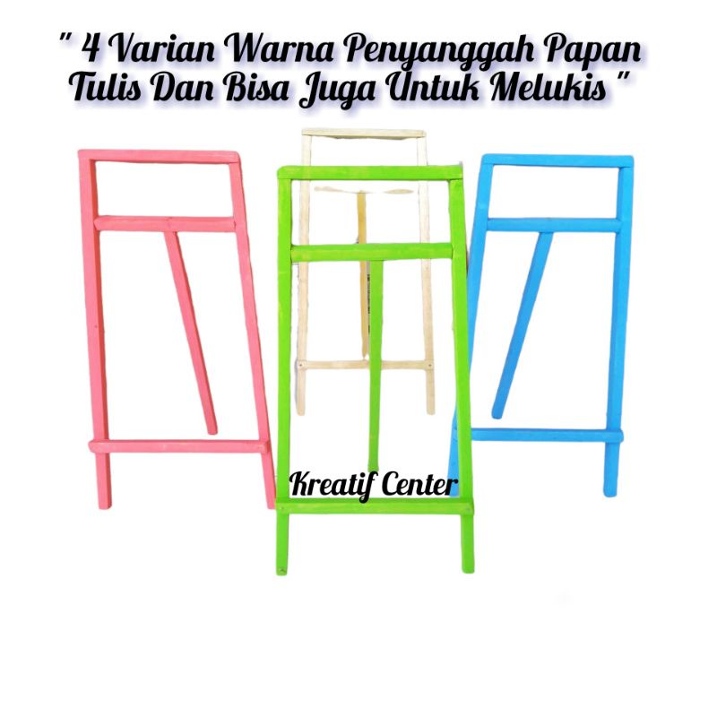 

Penyangga kayu/Standing tripot/Alat penyangga papan tulis kayu/Standing tripot lukis/penyangga bahan kayu uk P 45cm x L 25 cm/Standing tripot dari bahan kayu kuat dan murah