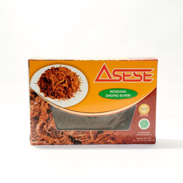 

Rendang Daging Suir Asese 175 gram