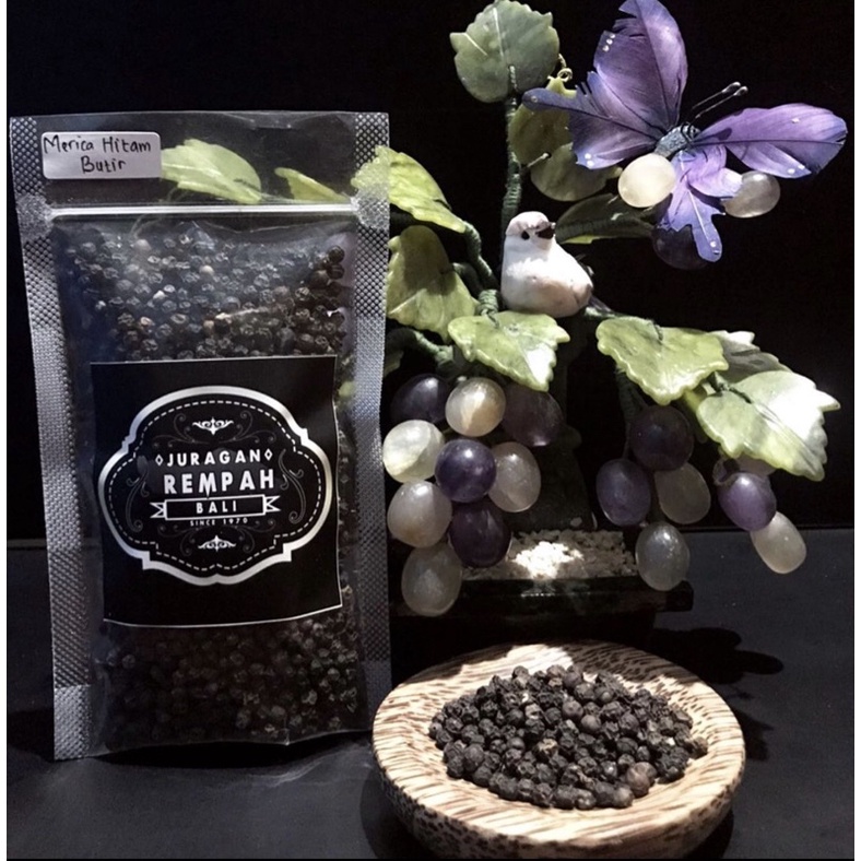 

Merica Hitam utuh / Lada hitam utuh/ blackpepper whole / 100gr - 1kg