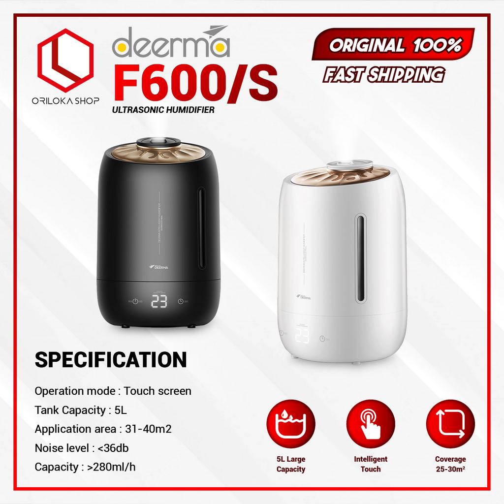 Deerma Air Humidifier DEM F600 5L Touch Screen - Pelembab Udara