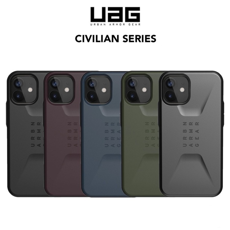 UAG CIVILIAN IPHONE 12 / 12 PRO CASE SHOCKPROOF DROP CASE IPHONE 12 SOFT CASING