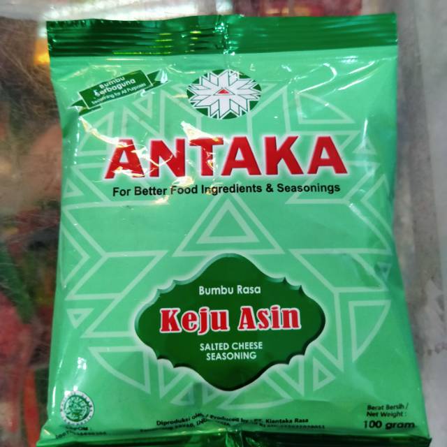 

ANTAKA bumbu tabur rasa keju asin 100gr