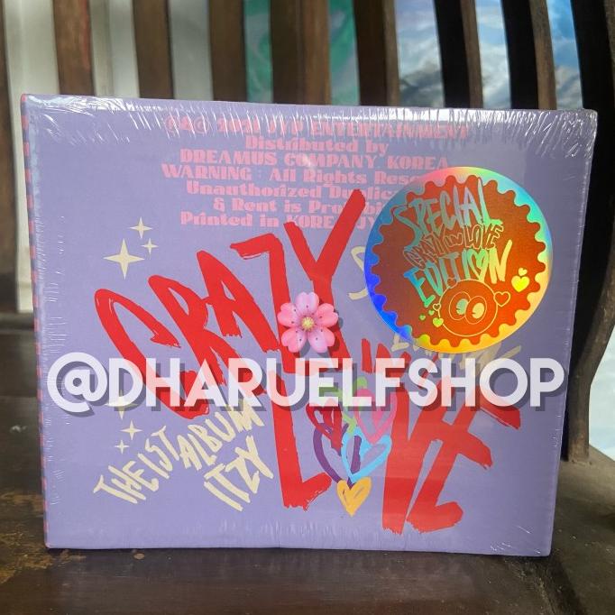 

ITZY ALBUM CRAZY IN LOVE [SPECIAL EDITION JEWEL CASE] ---Termurah---