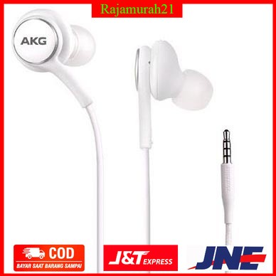 Earphone Headset Galaxy S10 Tune by AKG - EO-IG955 (ORIGINAL) - White - SSSK07WH