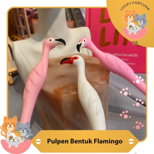 

[LuckyFortuna88] Pulpen bentuk Flamingo Pulpen bentuk lucu pulpen bentuk lucu murah alat tulis kantor unik alat tulis lucu murah