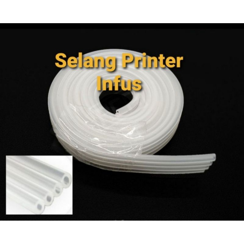 Jual Selang Ciss Infus 4 Jalur Meteran Sangat Lentur Modifikasi Printer Canon Hp Epson Shopee 9120