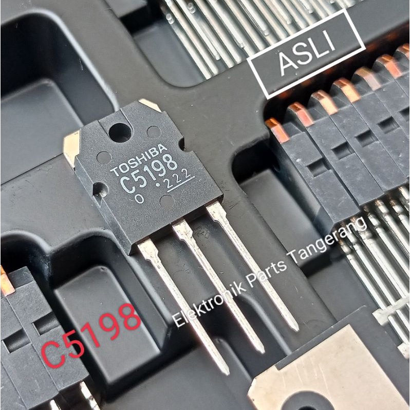 (Hanya C nya saja) C5198 ASLI TRANSISTOR C5198 ORIGINAL TRANSISTOR 2SC5198 ORIGINAL TRANSISTOR C 519