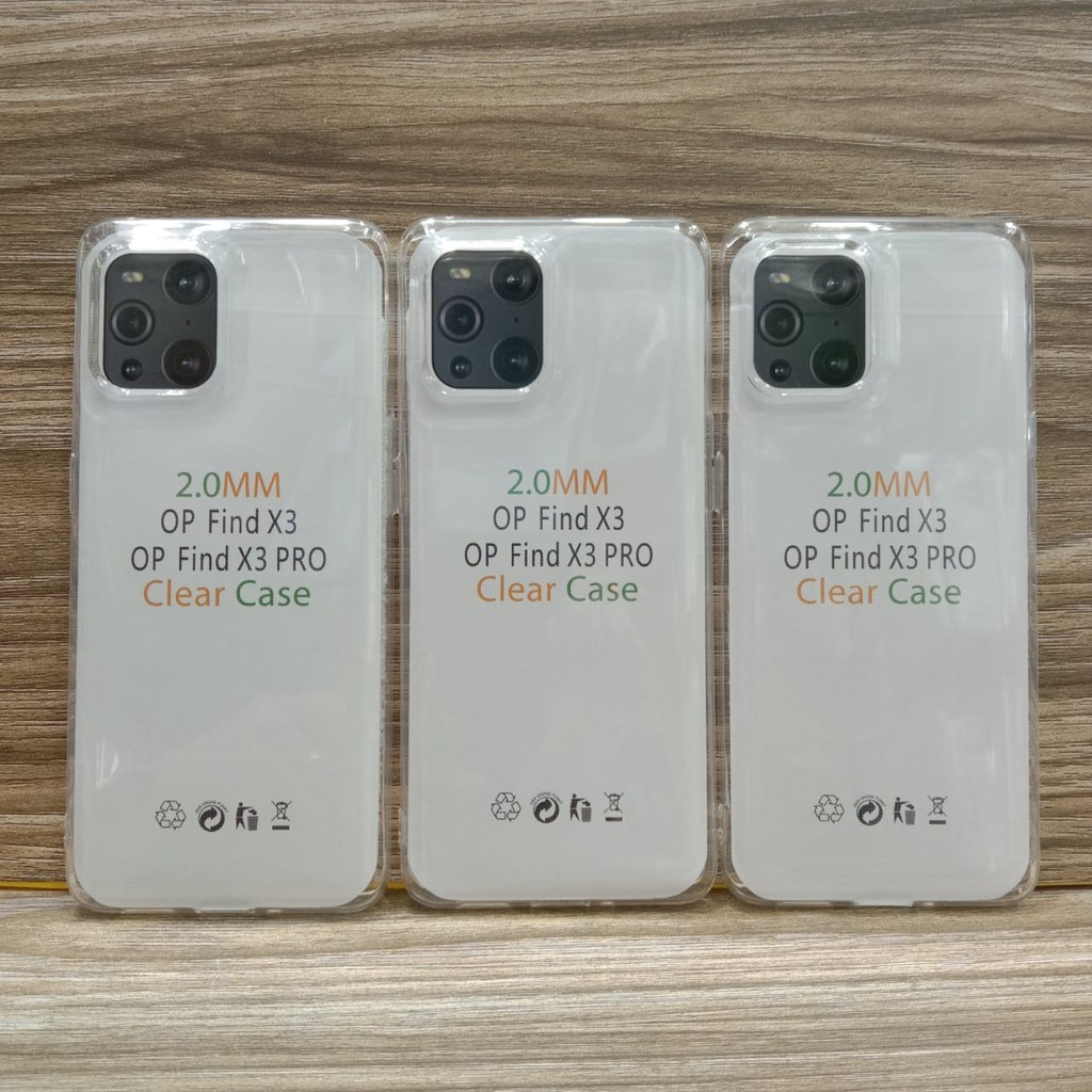 CC- CASING Oppo A16, A74 5G, A74 4G/A95 4G, FIND X3/X3 PRO, Reno 2F, RENO 4F/F17 PRO,  A15/A15S SOFT CASE BENING TEBAL 2.00MM SILIKON CLEAR CASE JELLY CASE TRANSPARANT OEM