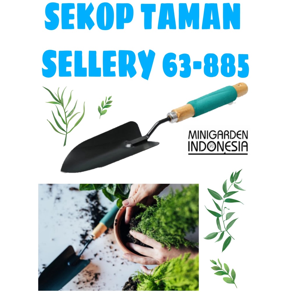 SEKOP TAMAN SELLERY 63-885 SEKOP BERKEBUN TROWEL CETOK GARDEN TOOL