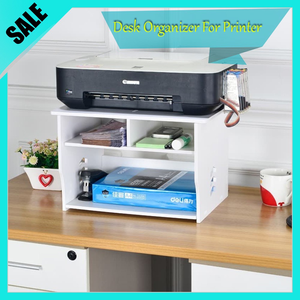 Rak Printer Vintage Susun Shabby Chic Dekorasi Rak Printer Vintage Serbaguna Minimalis Serbaguna