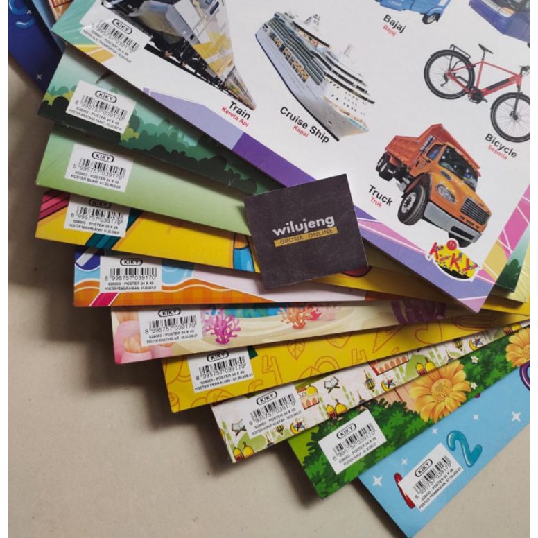 

Poster Belajar Kiky 34cm x 49cm (pcs) (110gr)