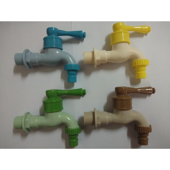 Keran Kran Pvc Taman 1/2&quot; Kran Taman Fortec Tembok - Kran Plastik