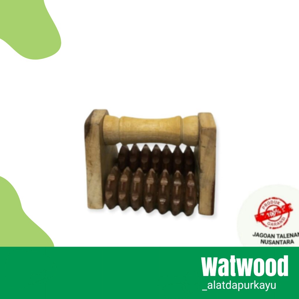 Alat Pijat Kayu Segitiga Roll Punggung / Alat Pijat Refleksi Kayu