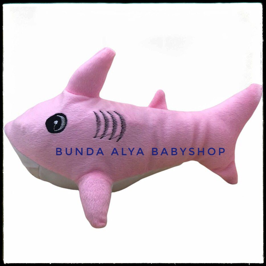 Mainan Anak Boneka HIU Shark - Boneka Anak Ikan - Mainan Anak Edukasi - Dolls - Toys - Boneka SHARK 30 cm