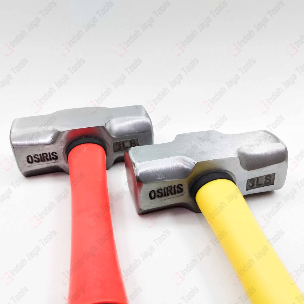 OSIRIS Palu Batu 3 LB Bodem Gagang Fiber Penghancur Beton Tembok