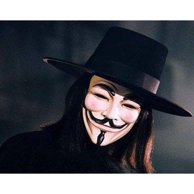 Topeng masker 3D vendetta anonymous