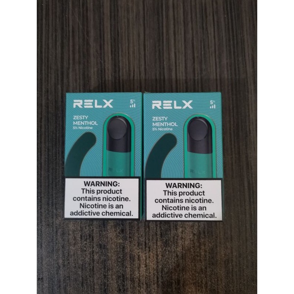 relx infinity essential pod 1 pack Zesty Menthol