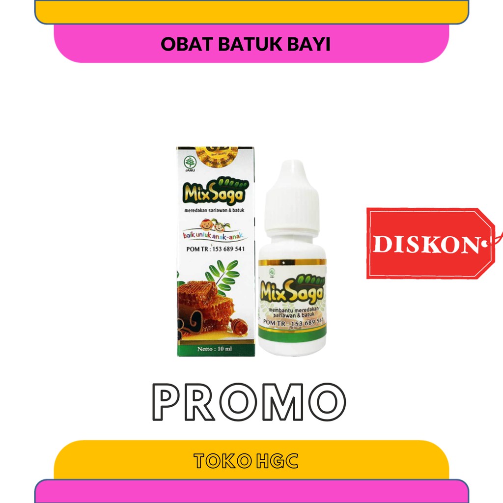 Mix Saga Obat batuk bayi obat tetes untuk bayi obat saiawan bayi obat batuk balita