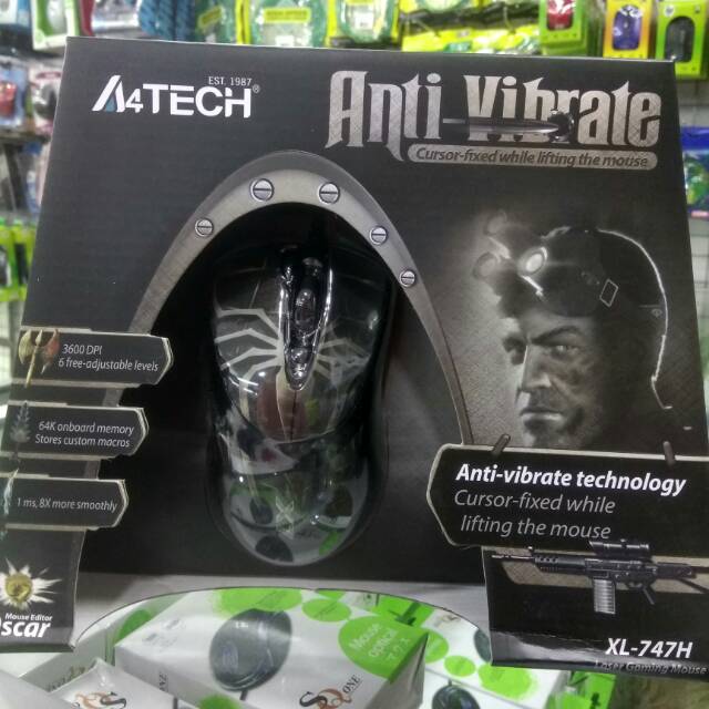 Mouse Gaming A4TECH XL-747H