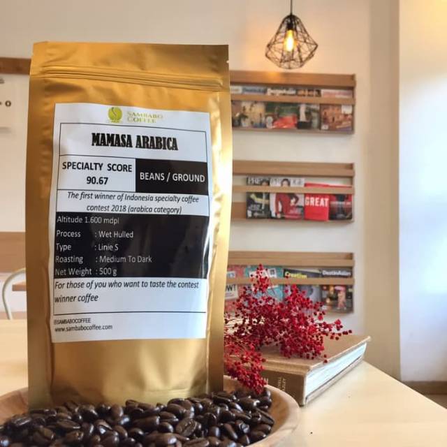 

Kopi Arabika Mamasa 500gr