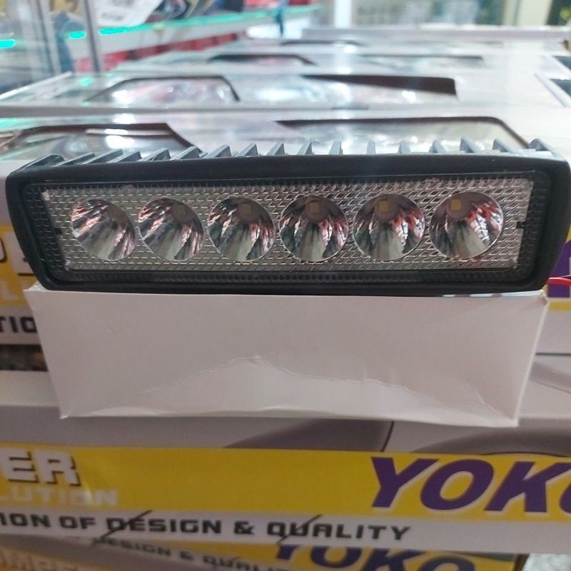 Lampu Tembak Sorot 6 Mata Led Panjang 12 volt Universal