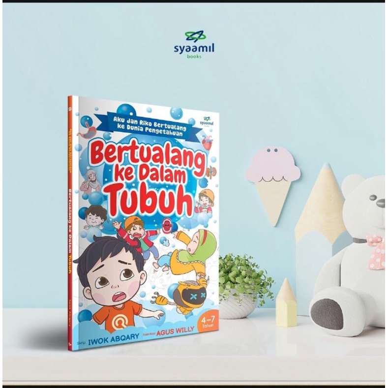 Sygma Kaya Imaji - Buku Anak Bergambar  Komik Riko Bertualang Kedalam Tubuh A5