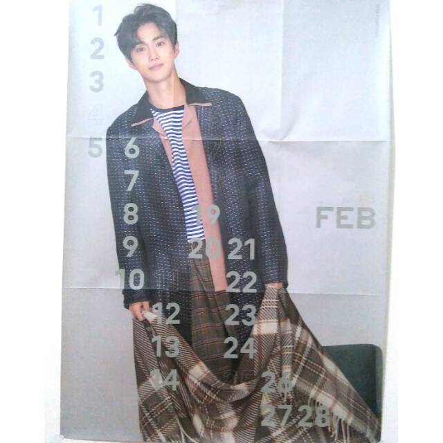 Official Season Greeting 2018 Exo Suho Set