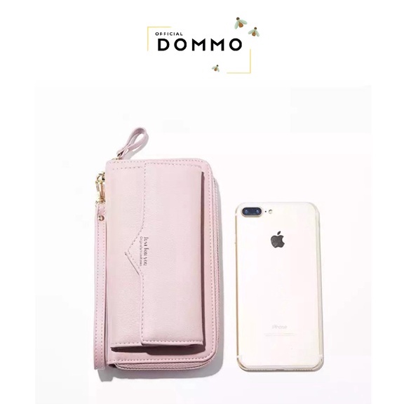 [LOKAL] DOMMO - D1206 DOMPET JUST FOR YOU Dompet Lipat Wanita MORYMONY JAKARTA BISA COD