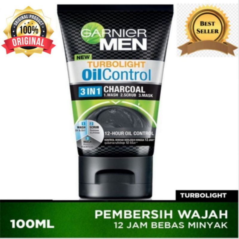 GARNIER Men Facial Foam 100ml