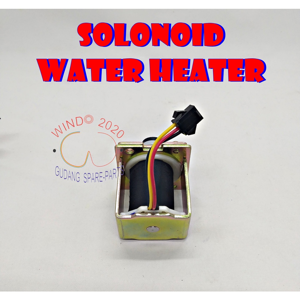 OTOMATIS GAS WATER HEATER | SLONOID  | SELENOID VALVE WATER HEATER GAS LPG 3V 3VDC