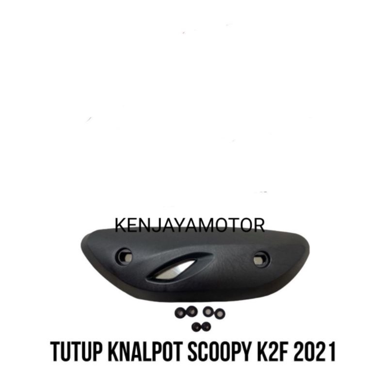 COVER TUTUP KNALPOT  Scoopy K2F 2021