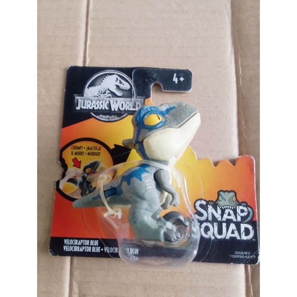 Snap Squad Velociraptor Blue Wave 1