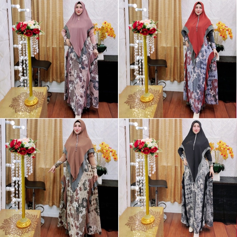 Jasmine syari by ashafa / gamis premium
