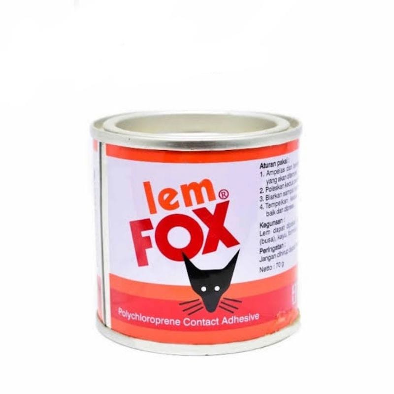 

lem Fox kaleng 70gr/lem serbaguna/lem multifungsi/