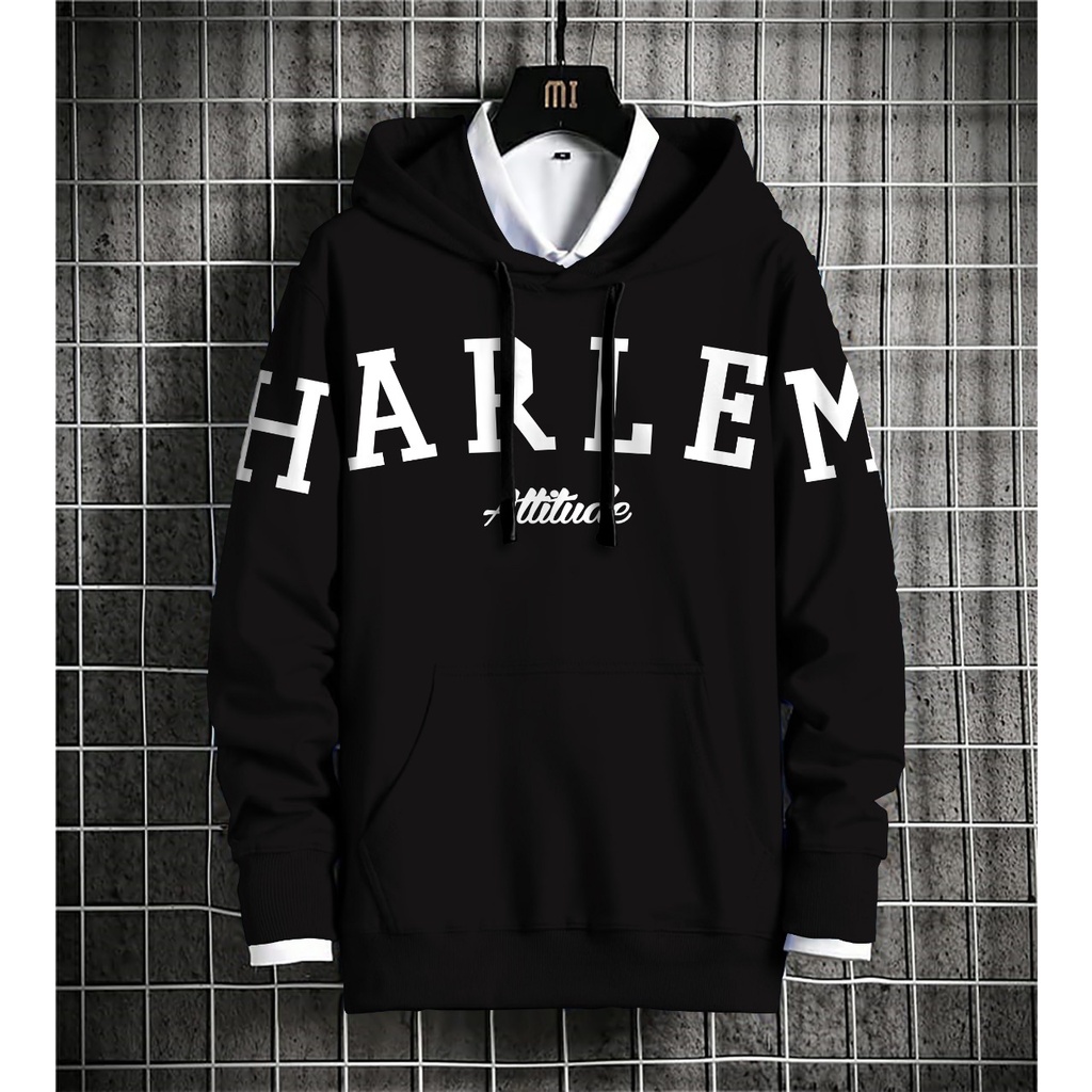 Hoodie Harlem Attitude / Hoodie Dewasa / Hoodie Pria | A5GARD88