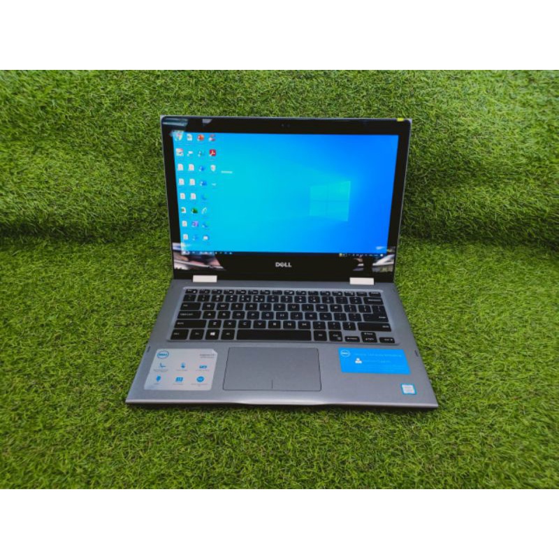 Laptop Dell inspiron 13 core i3 gen 7 ram 4gb hdd 1tb layar touchscreen oke murah meriah siap pakai