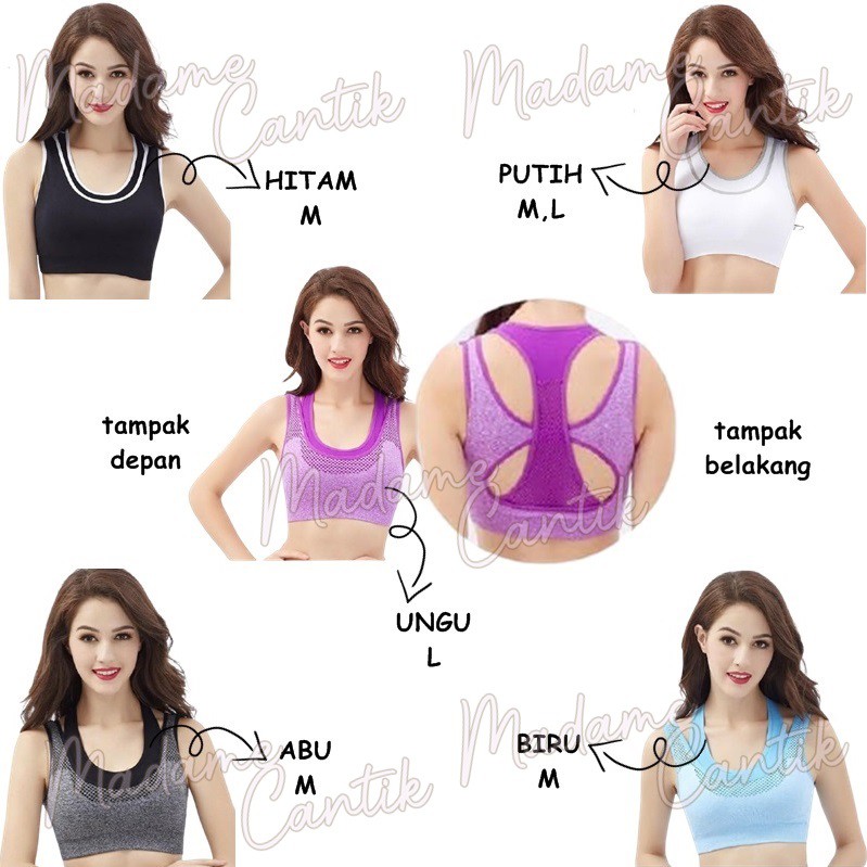 SPORT BRA TALI DUA LAPIS - BRA SPORT